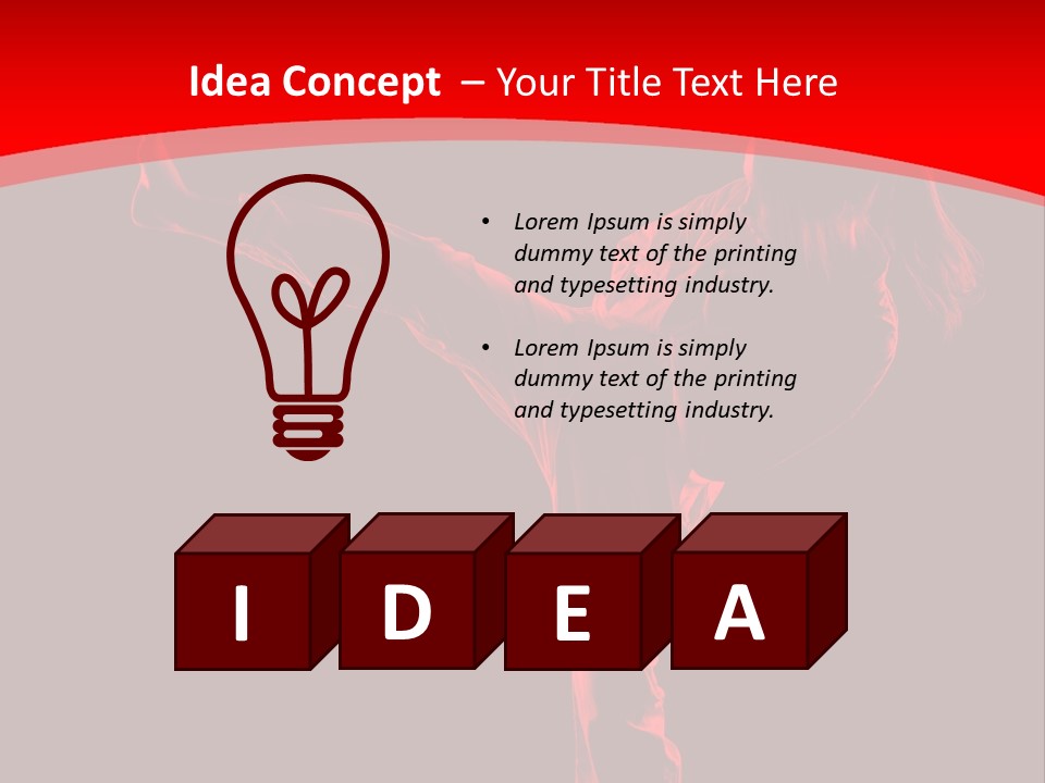 Lifestyle Kick Colour PowerPoint Template