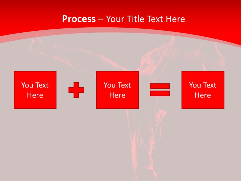 Lifestyle Kick Colour PowerPoint Template