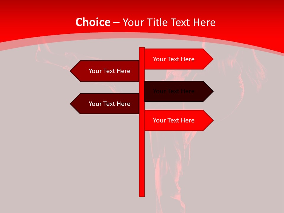 Lifestyle Kick Colour PowerPoint Template