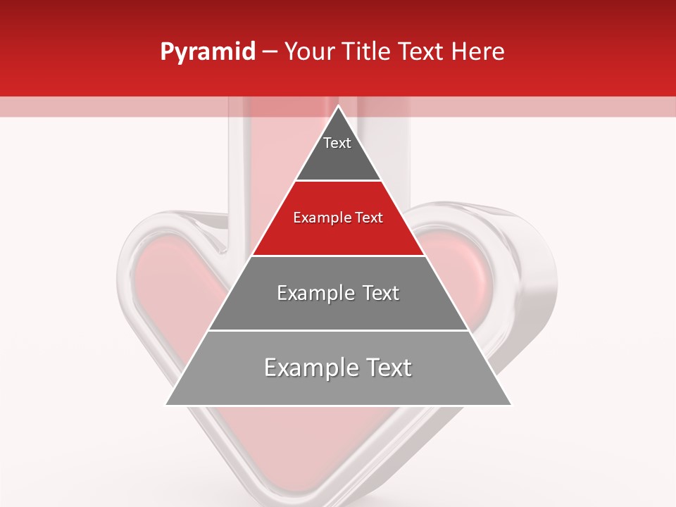 Circle Downward Glo Y PowerPoint Template