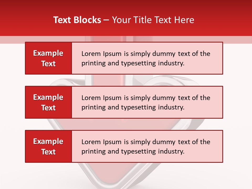 Circle Downward Glo Y PowerPoint Template