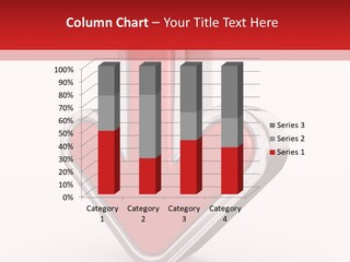 Circle Downward Glo Y PowerPoint Template