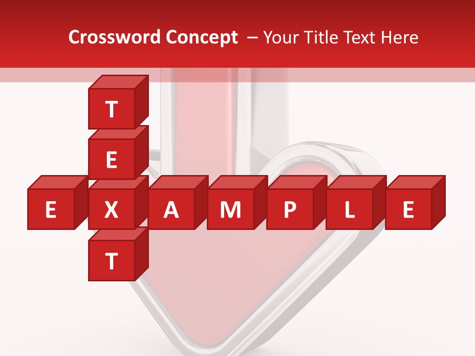 Circle Downward Glo Y PowerPoint Template