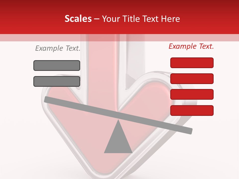 Circle Downward Glo Y PowerPoint Template