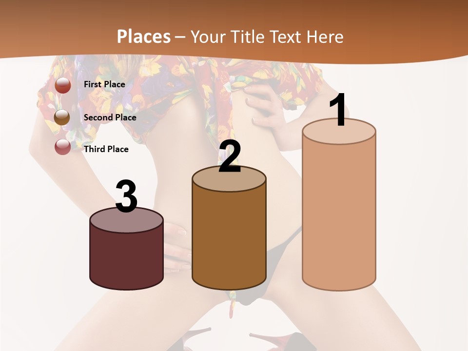 Healthy Style Caucasian PowerPoint Template