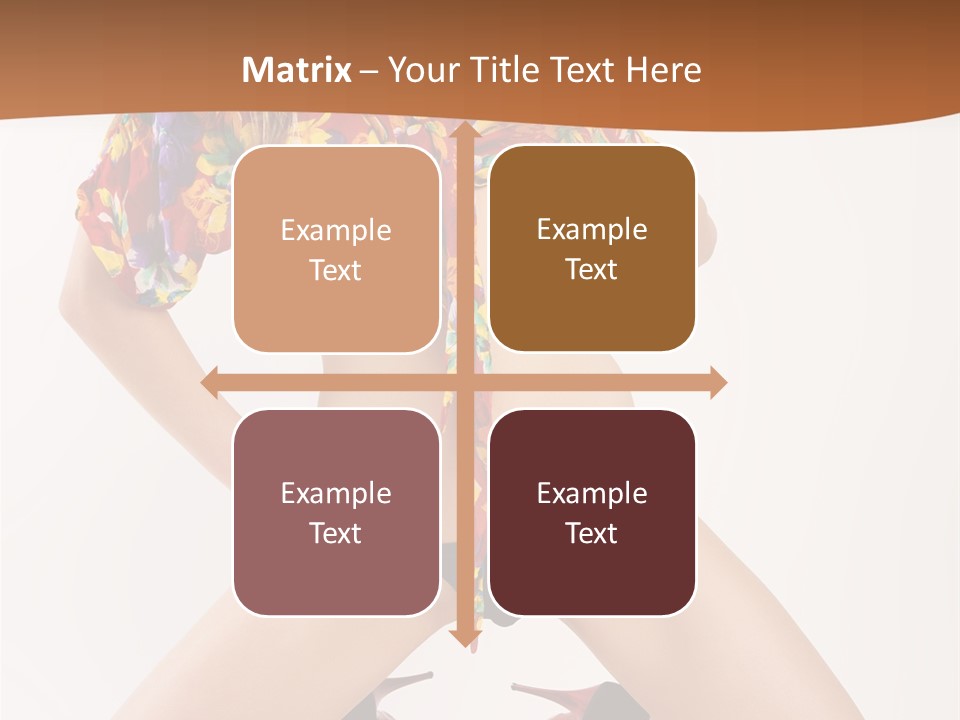 Healthy Style Caucasian PowerPoint Template