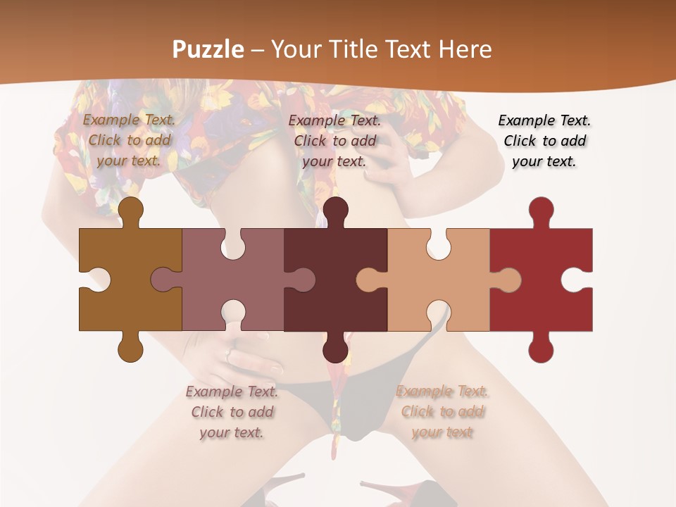 Healthy Style Caucasian PowerPoint Template