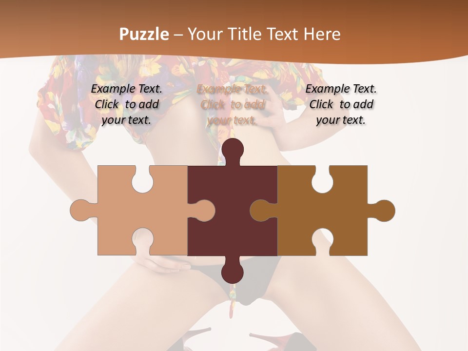 Healthy Style Caucasian PowerPoint Template