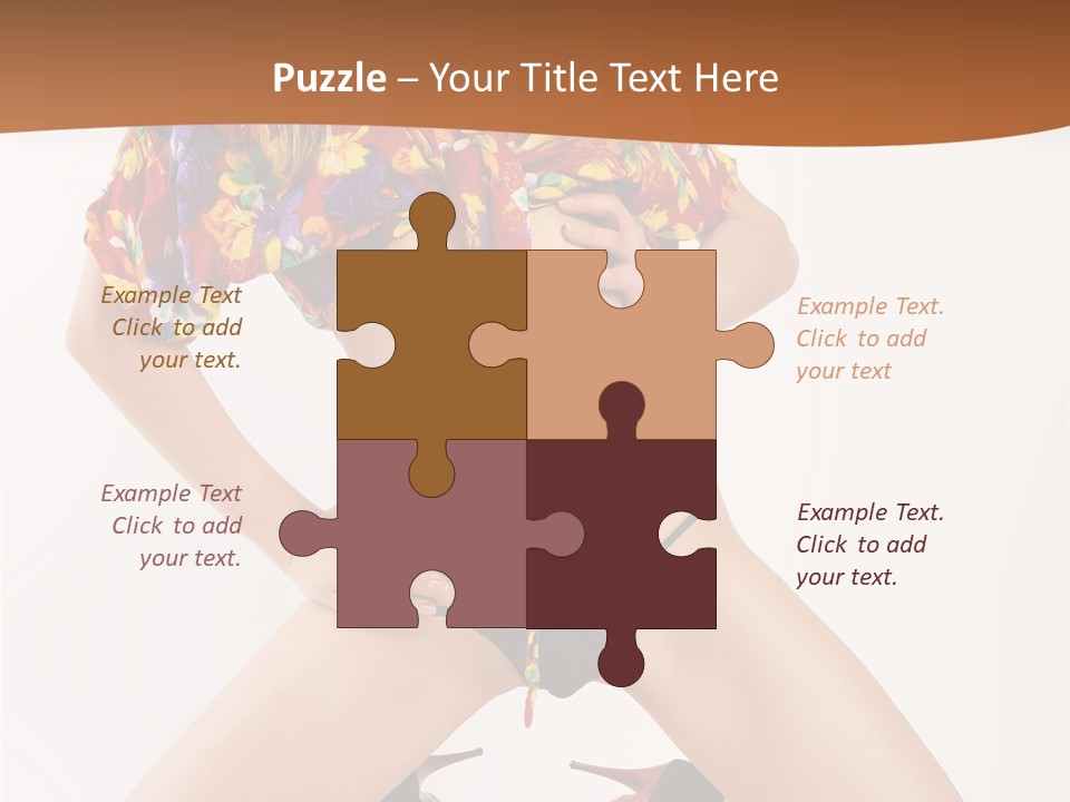 Healthy Style Caucasian PowerPoint Template