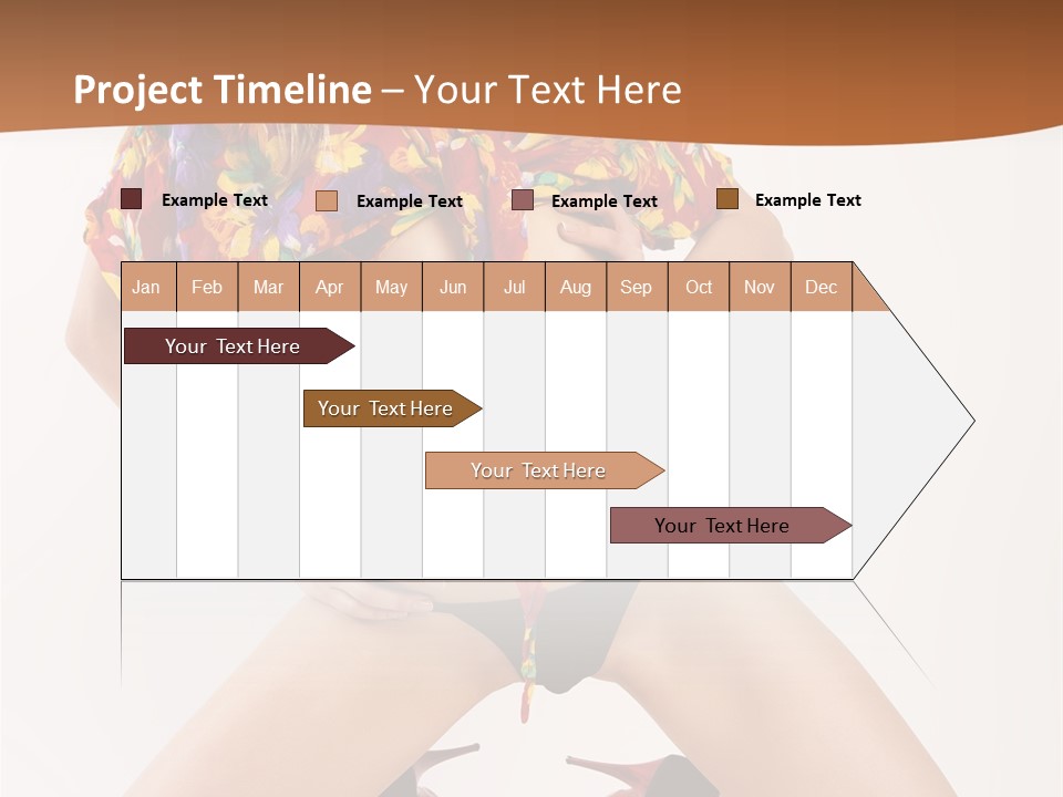 Healthy Style Caucasian PowerPoint Template