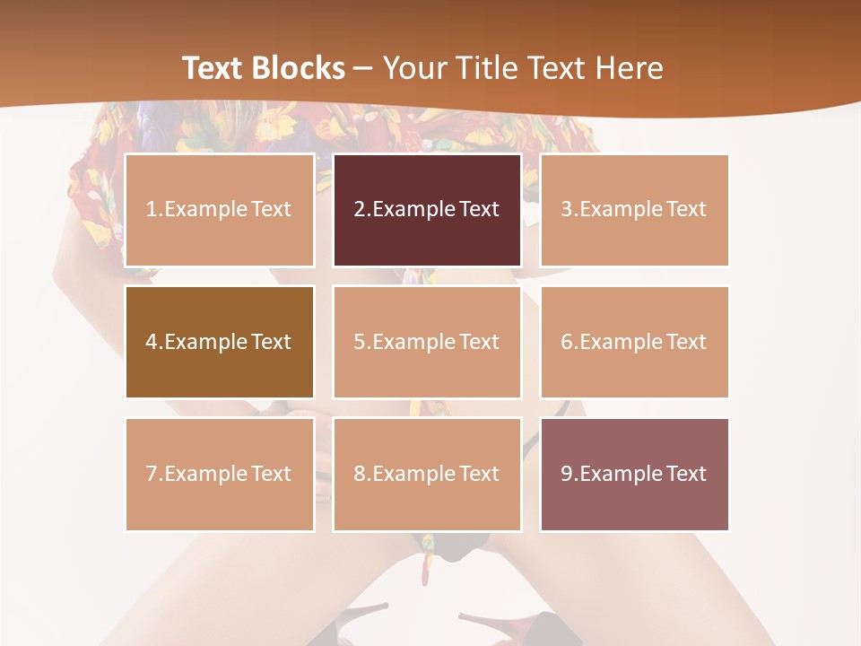 Healthy Style Caucasian PowerPoint Template