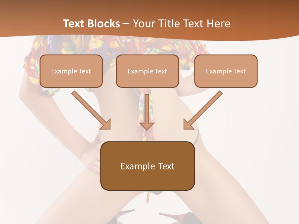 Healthy Style Caucasian PowerPoint Template
