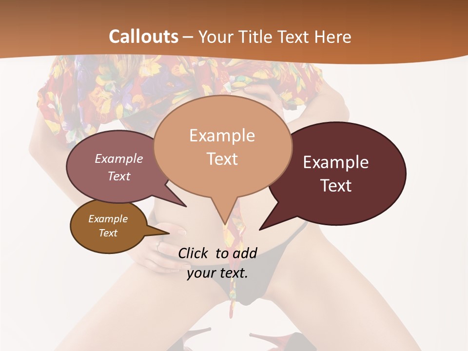 Healthy Style Caucasian PowerPoint Template