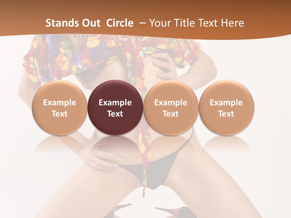 Healthy Style Caucasian PowerPoint Template