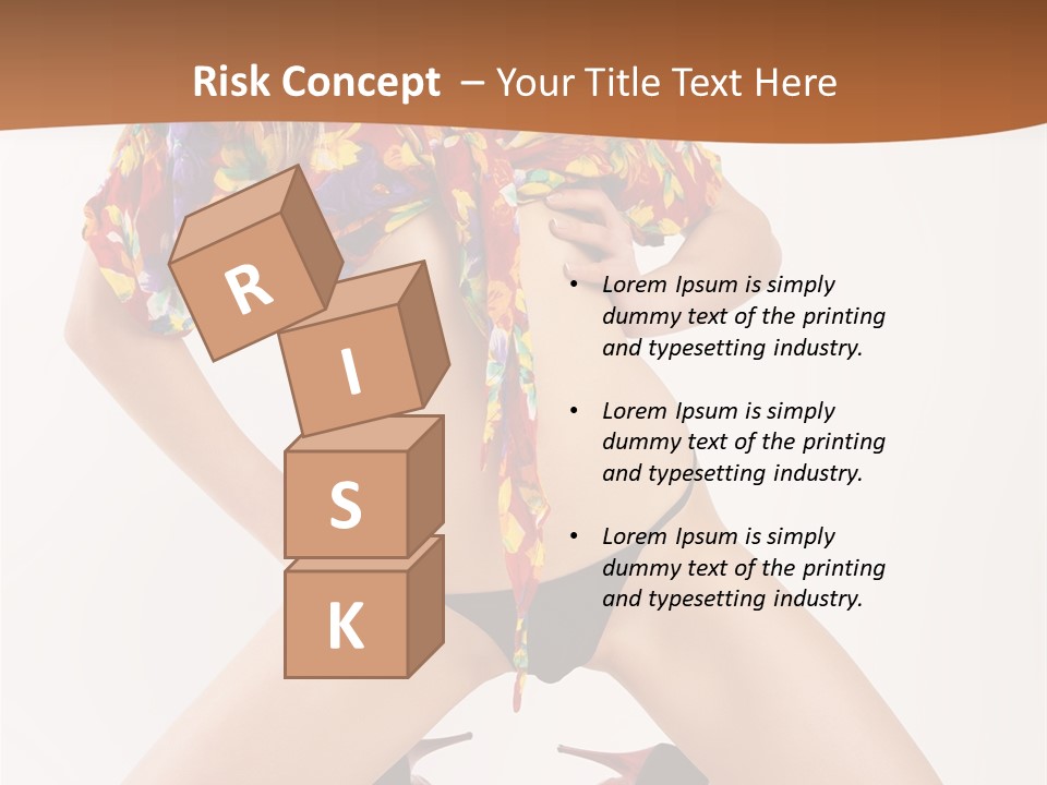 Healthy Style Caucasian PowerPoint Template