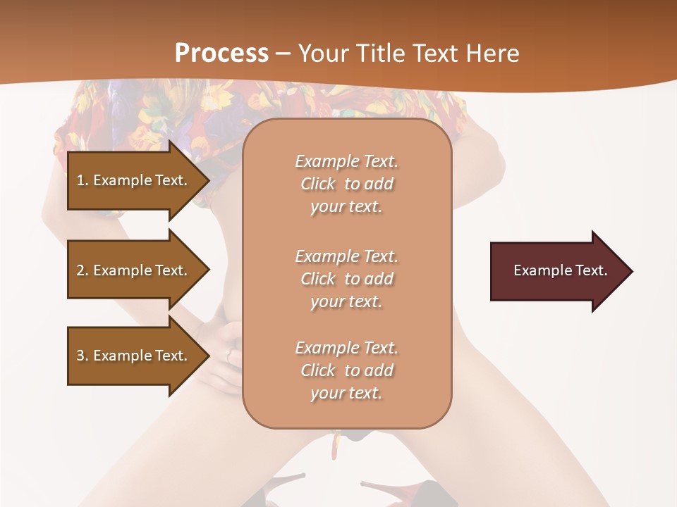 Healthy Style Caucasian PowerPoint Template