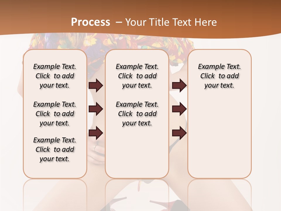 Healthy Style Caucasian PowerPoint Template
