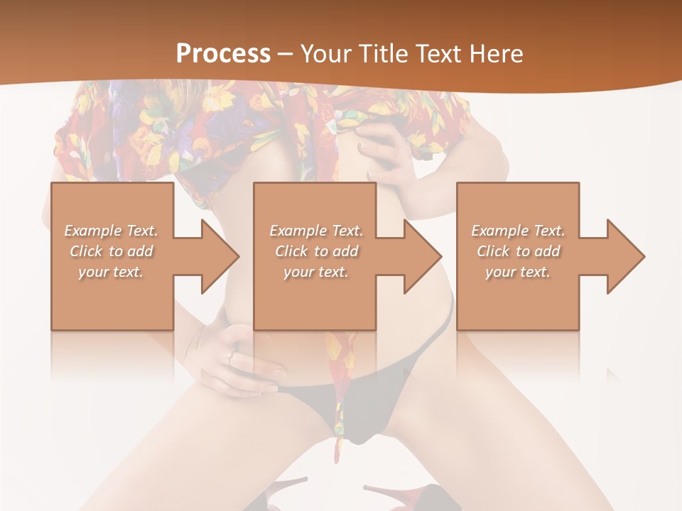 Healthy Style Caucasian PowerPoint Template