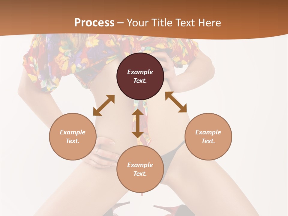 Healthy Style Caucasian PowerPoint Template