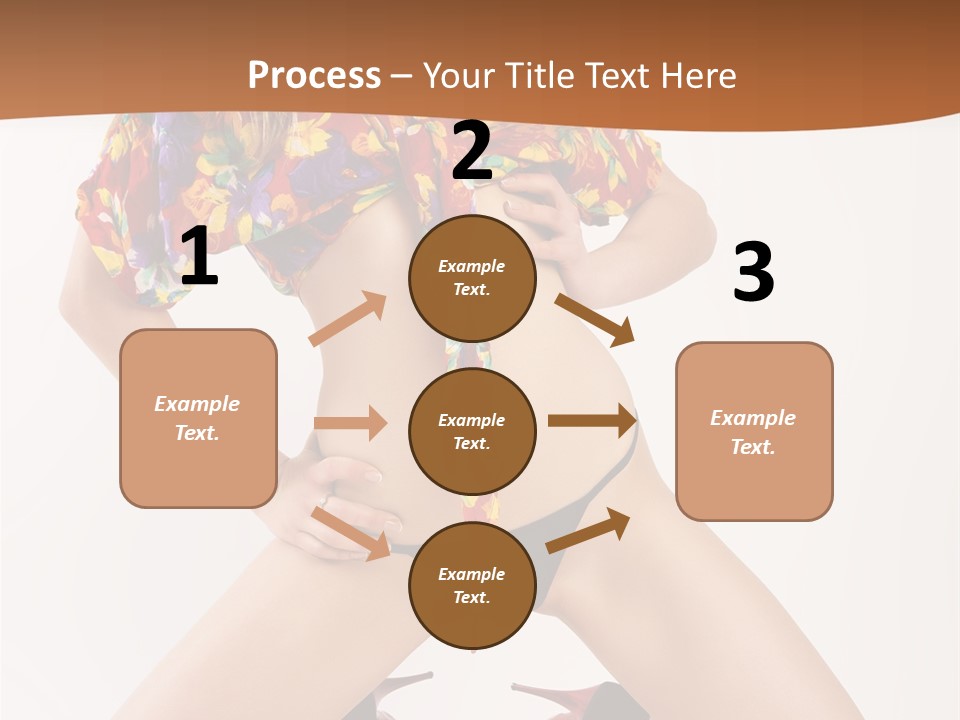 Healthy Style Caucasian PowerPoint Template