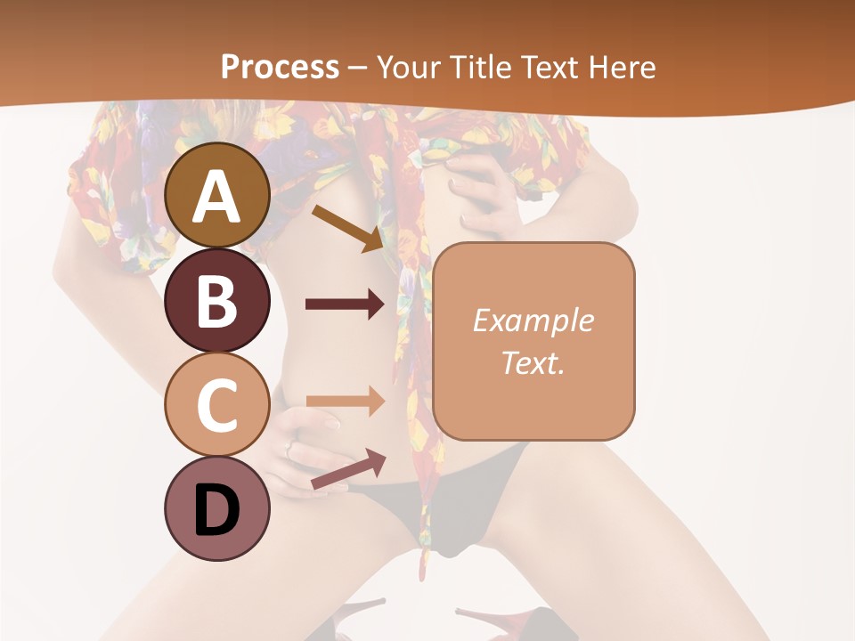 Healthy Style Caucasian PowerPoint Template