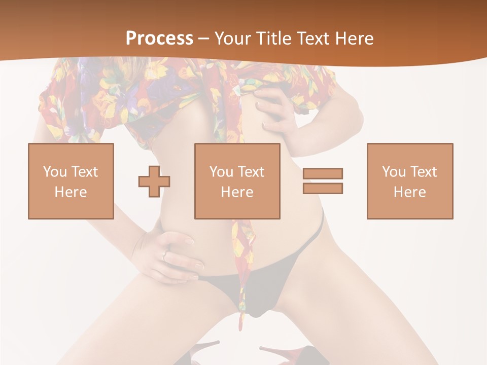 Healthy Style Caucasian PowerPoint Template