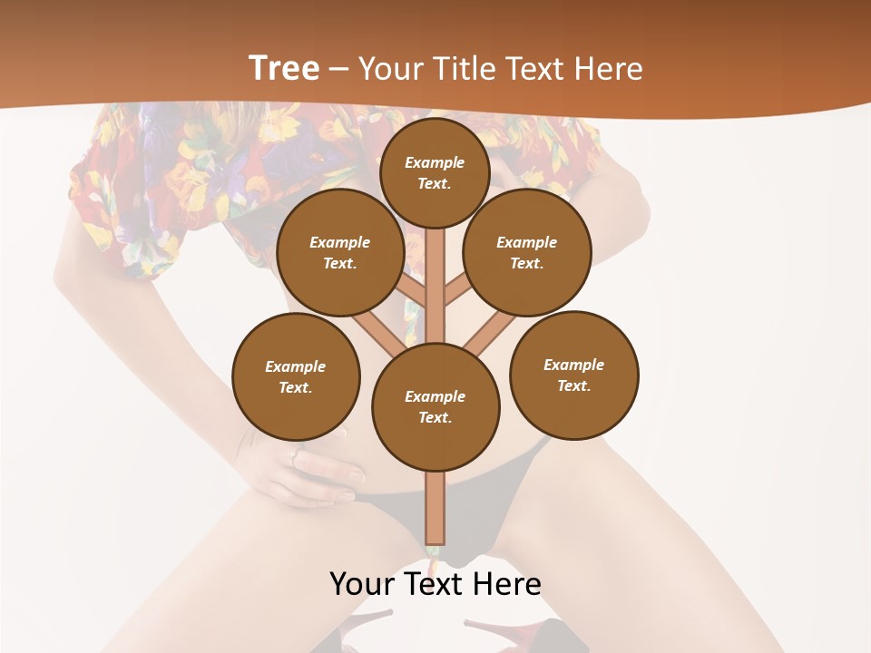 Healthy Style Caucasian PowerPoint Template