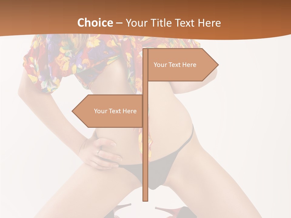 Healthy Style Caucasian PowerPoint Template