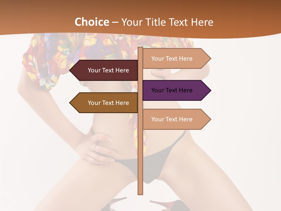 Healthy Style Caucasian PowerPoint Template