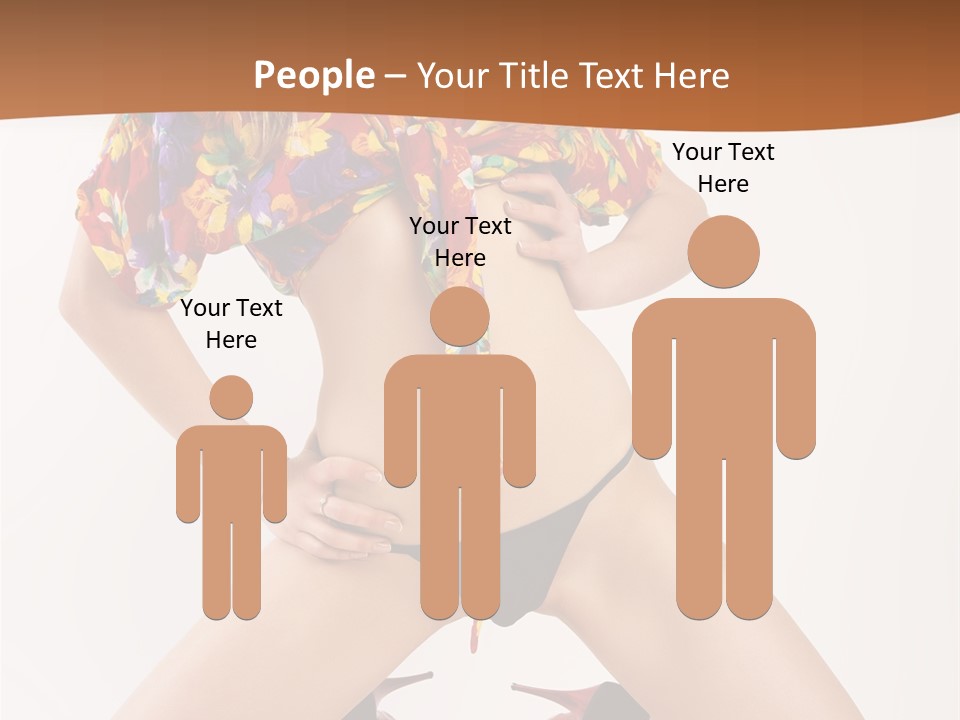 Healthy Style Caucasian PowerPoint Template