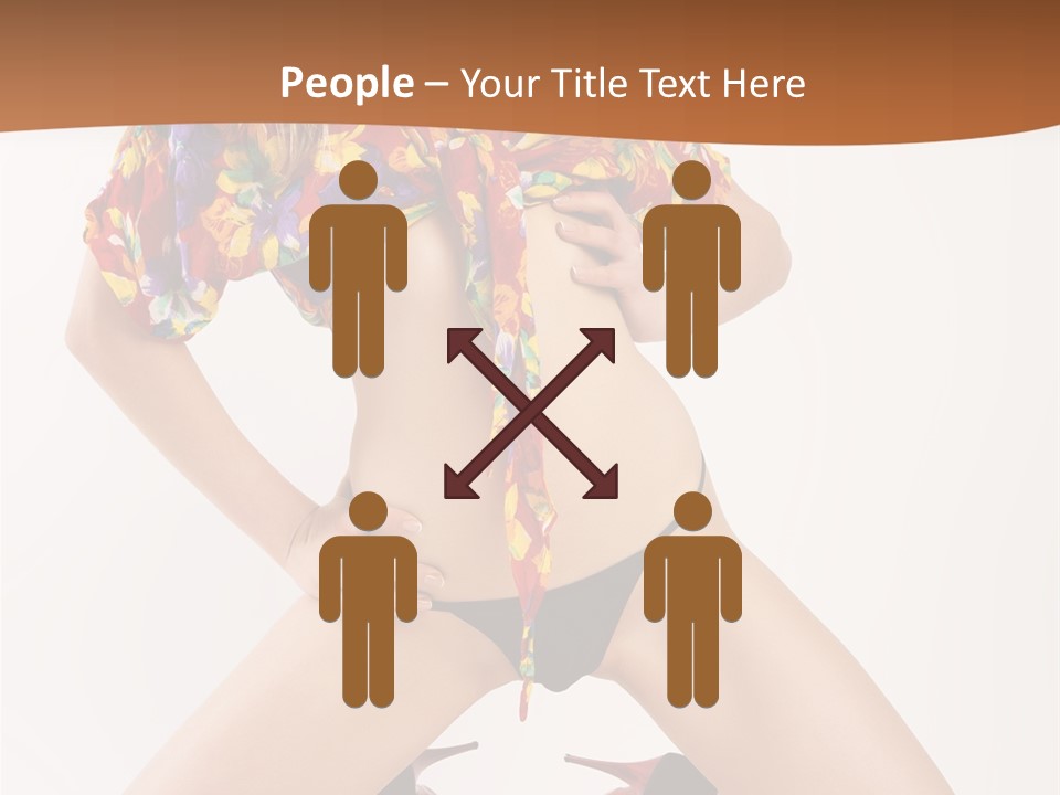 Healthy Style Caucasian PowerPoint Template