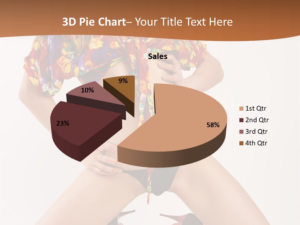 Healthy Style Caucasian PowerPoint Template