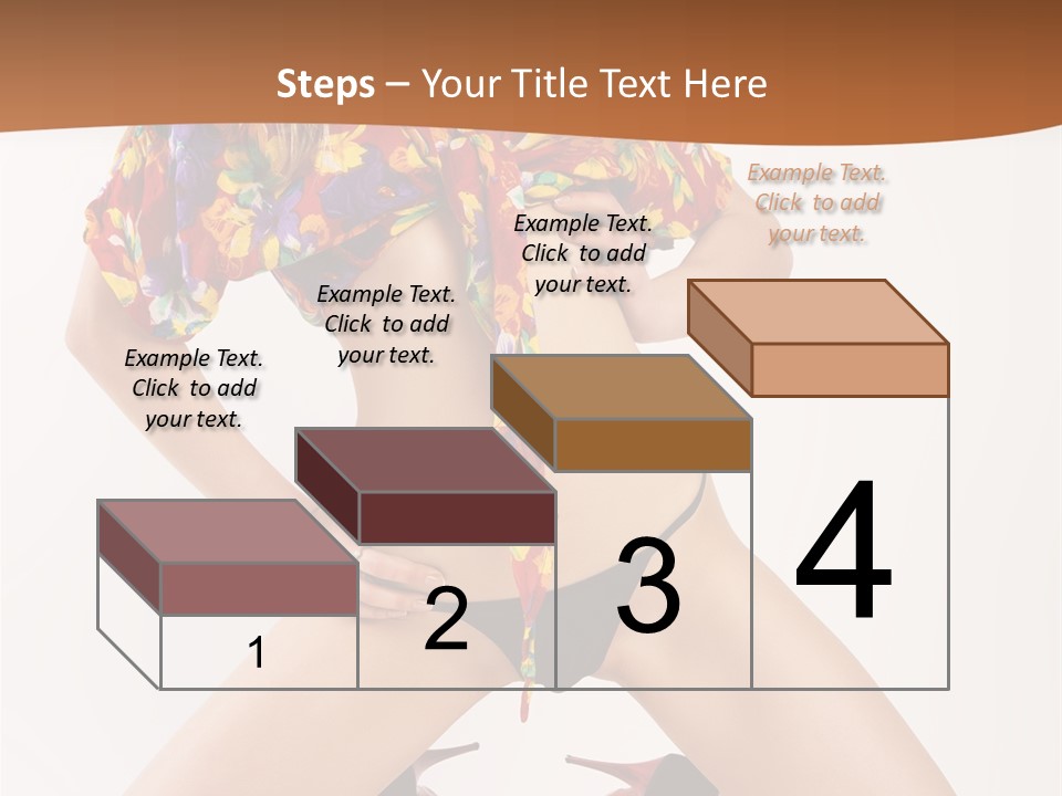 Healthy Style Caucasian PowerPoint Template