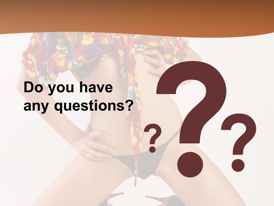 Healthy Style Caucasian PowerPoint Template