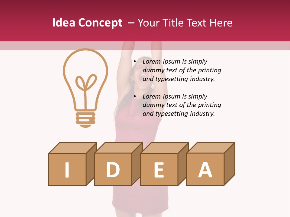 People Expression Person PowerPoint Template