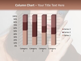 Face Gray Makeup PowerPoint Template