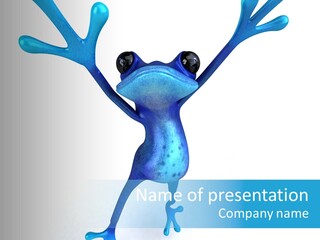 Blue Ecosystem Aqua PowerPoint Template