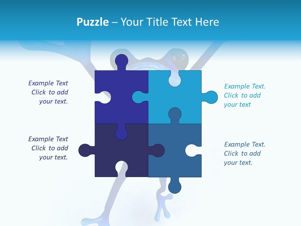 Blue Ecosystem Aqua PowerPoint Template