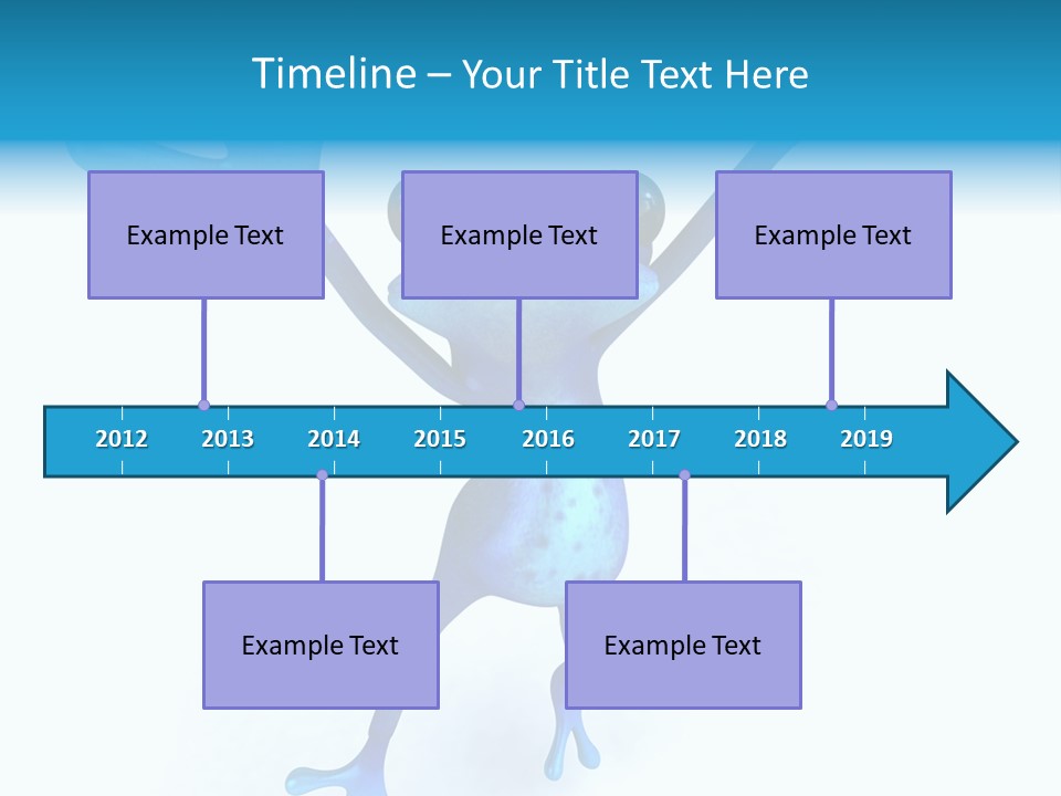 Blue Ecosystem Aqua PowerPoint Template