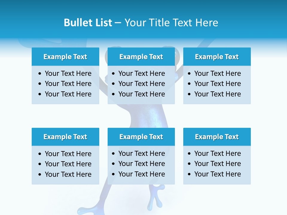 Blue Ecosystem Aqua PowerPoint Template