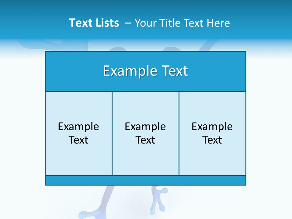 Blue Ecosystem Aqua PowerPoint Template