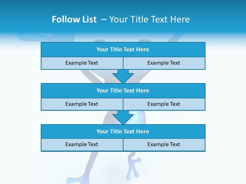 Blue Ecosystem Aqua PowerPoint Template