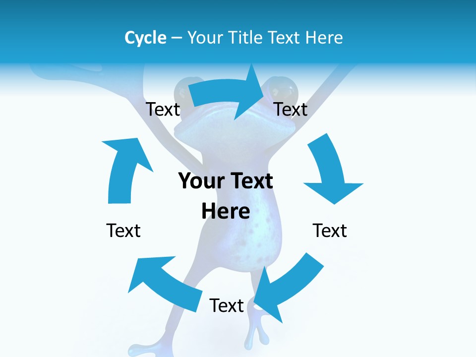Blue Ecosystem Aqua PowerPoint Template