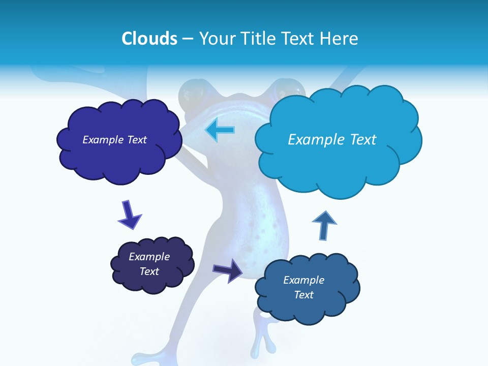Blue Ecosystem Aqua PowerPoint Template