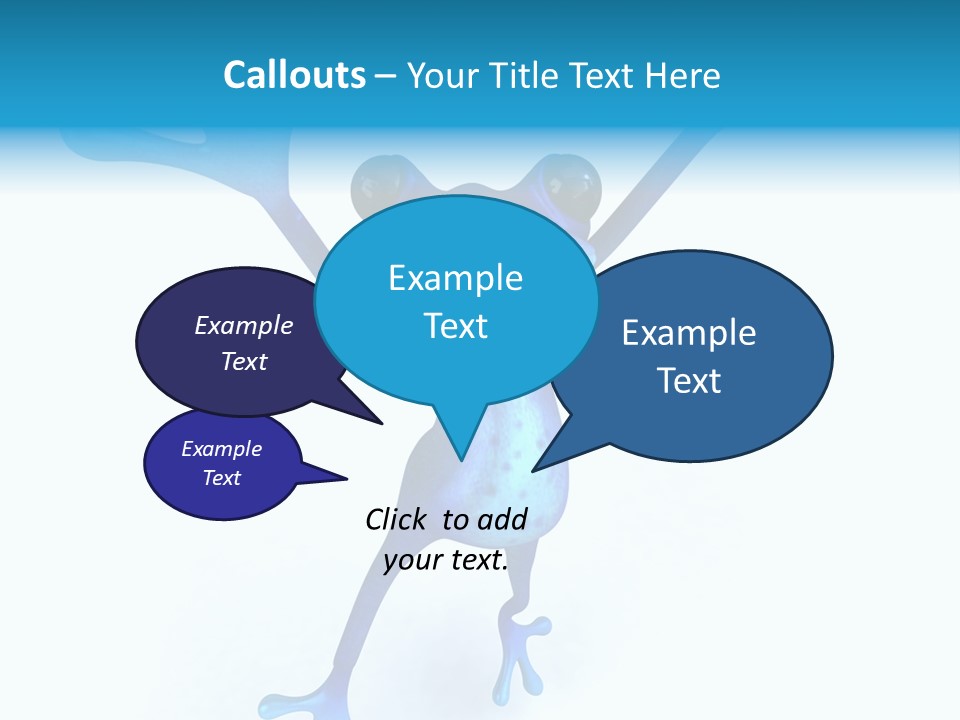 Blue Ecosystem Aqua PowerPoint Template