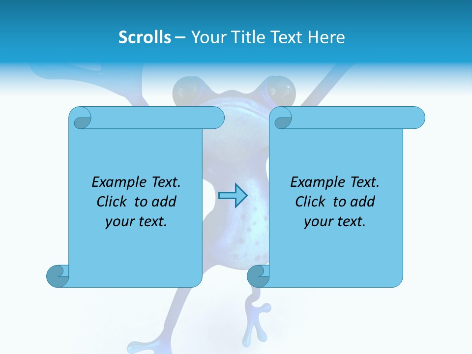 Blue Ecosystem Aqua PowerPoint Template