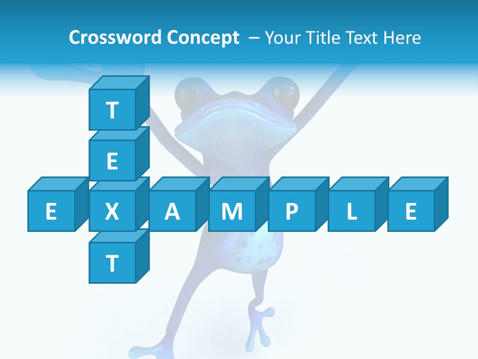 Blue Ecosystem Aqua PowerPoint Template