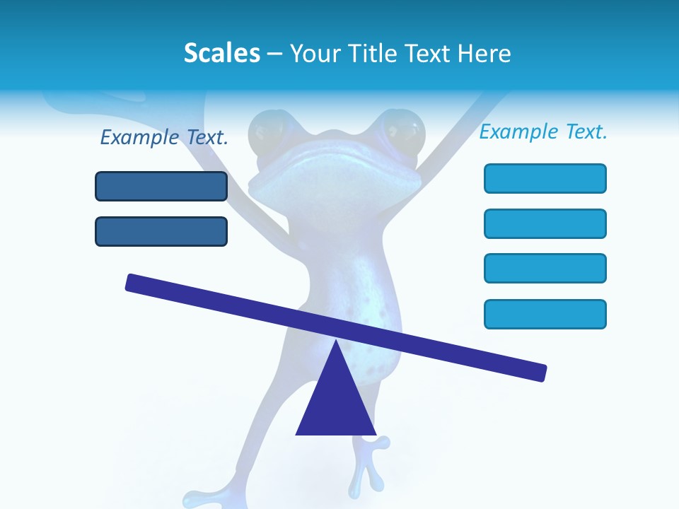 Blue Ecosystem Aqua PowerPoint Template