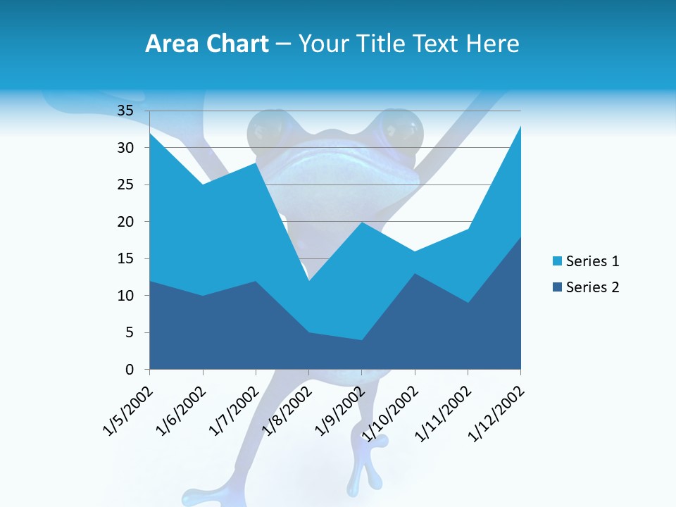 Blue Ecosystem Aqua PowerPoint Template