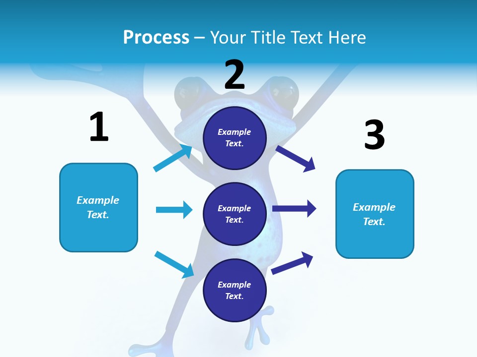 Blue Ecosystem Aqua PowerPoint Template